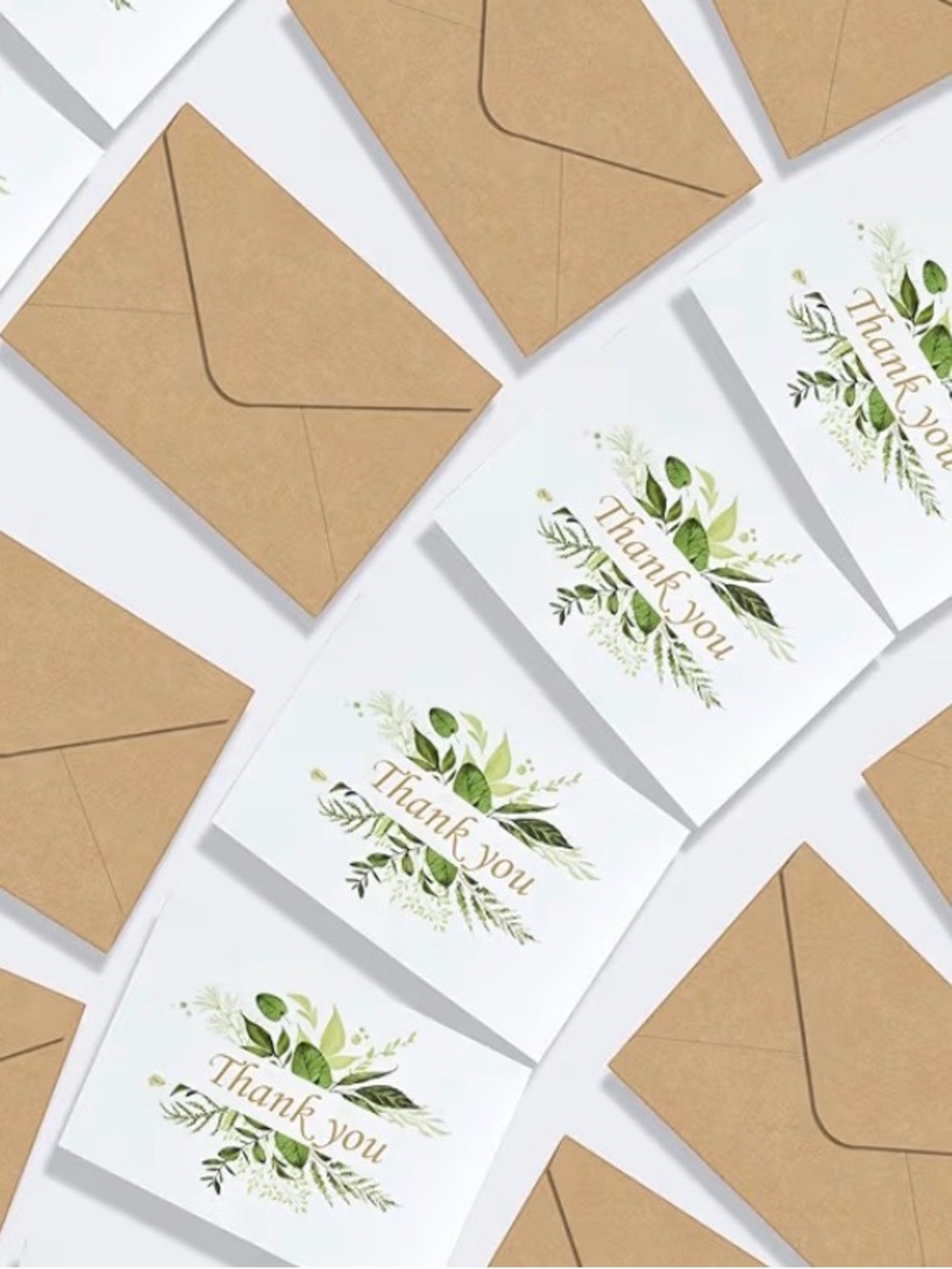 Thank You Cards with Kraft Envelopes -30 cards - Picture 5 of 7